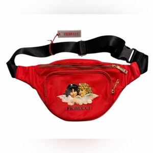 Fiorucci Vibrant Red Angel Belt Bag